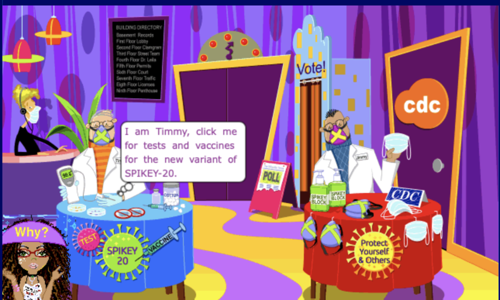 Image for Figure 4 – Testing (left) and PPE Information tables (right) for SPIKEY-20 at City Hall, outside the virtual CDC