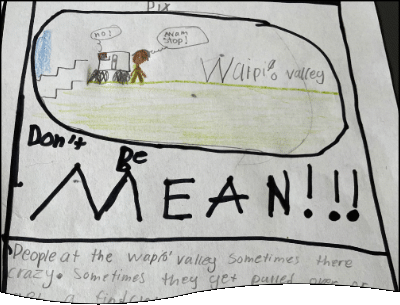 Image showing a student's Advocacy App design