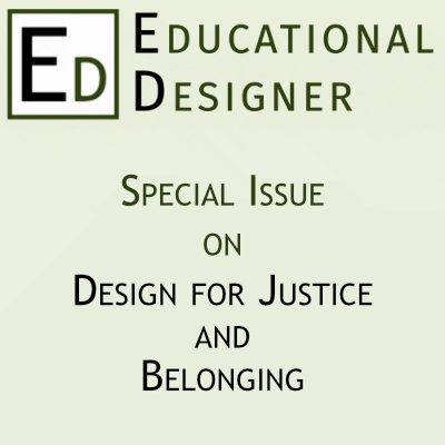 Special Issue on Design for Justice and Belonging